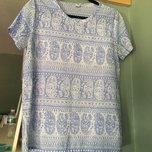 Printed Old Navy Blouse